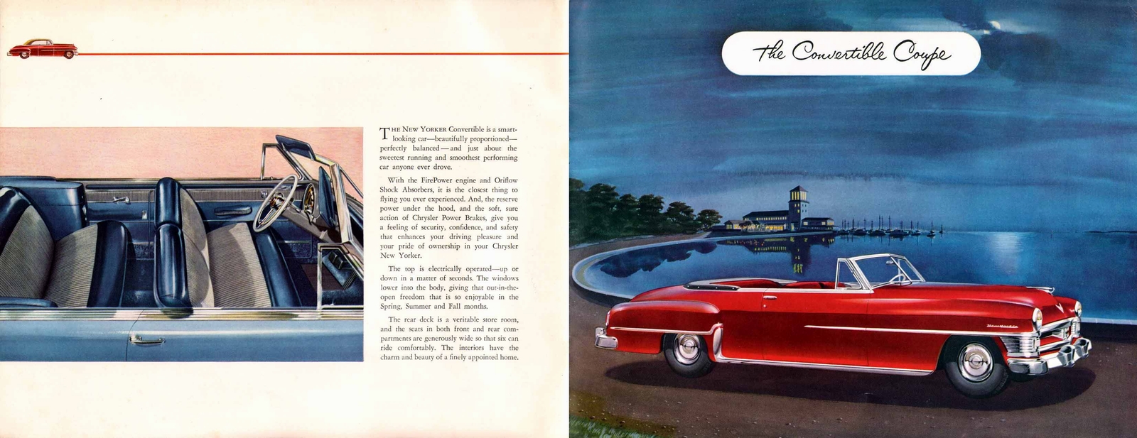 1952 Chrysler New Yorker Brochure Page 3